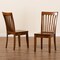 Baxton Studio Minette Modern and Contemporary Transitional Walnut Brown Finished Wood 2-Piece Dining Chair Set 180-11427-Zoro - alternate 7